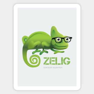 Zelig - Alternative Movie Poster Sticker